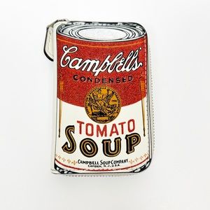 Campbell’s Soup Coach Leather Mini Wallet Card Holder